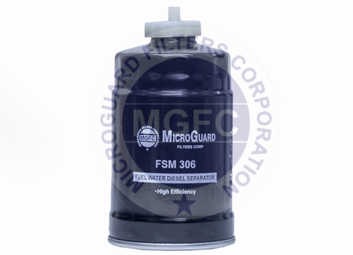 MicroGuard FSM-306 fuel water separator cross reference F002H20306, F002H20364, BOSCH, FS19599, 3H.132.01.0.00, 3H.132.02.0.00