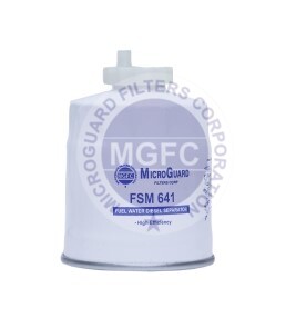 MicroGuard FSM-641 fuel water separator cross reference FS19641, WS17, 288047704904, 01492932