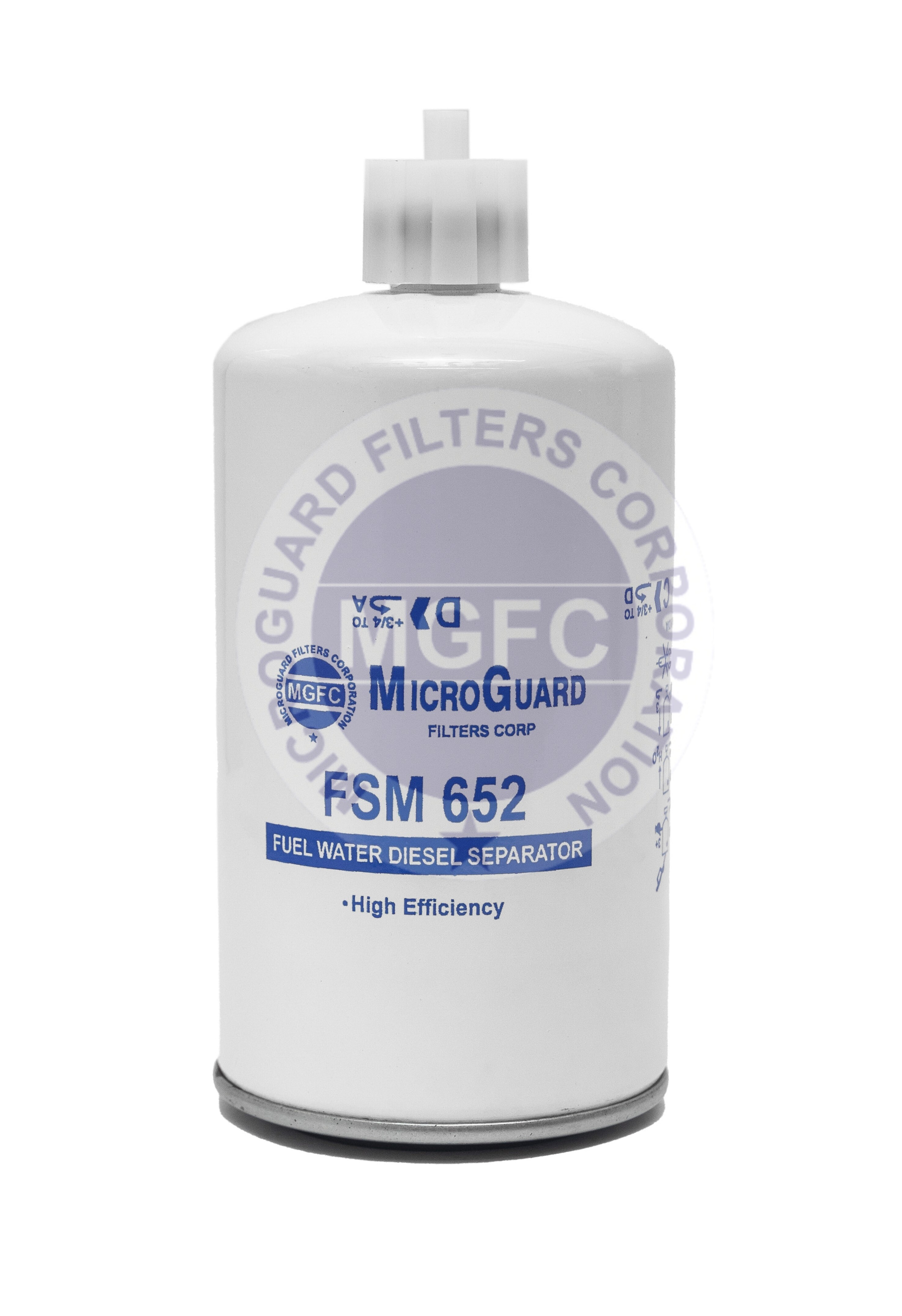 MicroGuard FSM-652 fuel water separator cross reference FS19652
