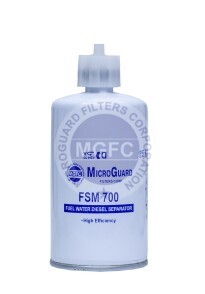 MicroGuard FSM-700 fuel water separator cross reference FS19669, FHJ00700, 5010516